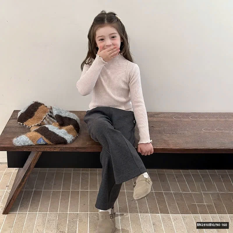 ÁO LEN TRƠN VIỀN BÈO  AMBB 25G092