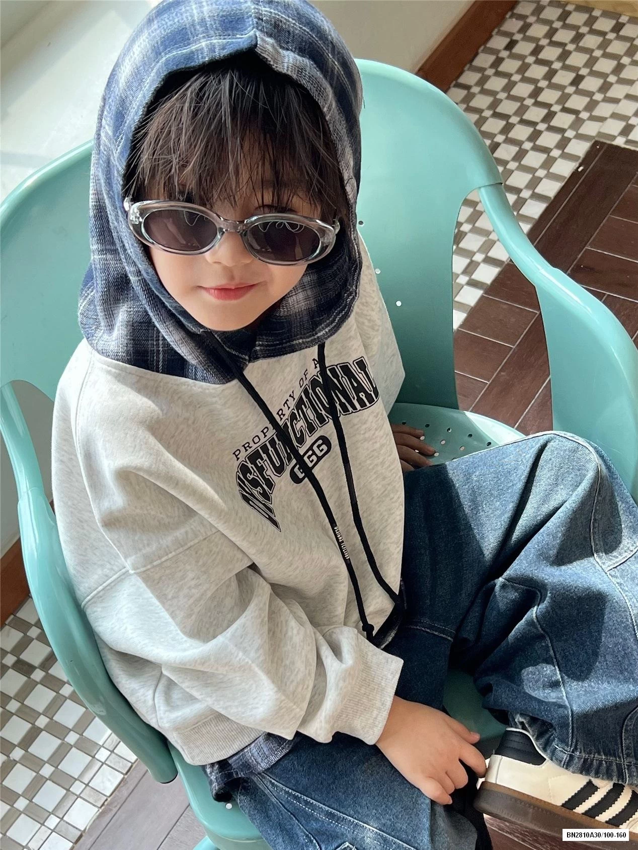 HOODIE NỈ GIẢ 2 LỚP CARO