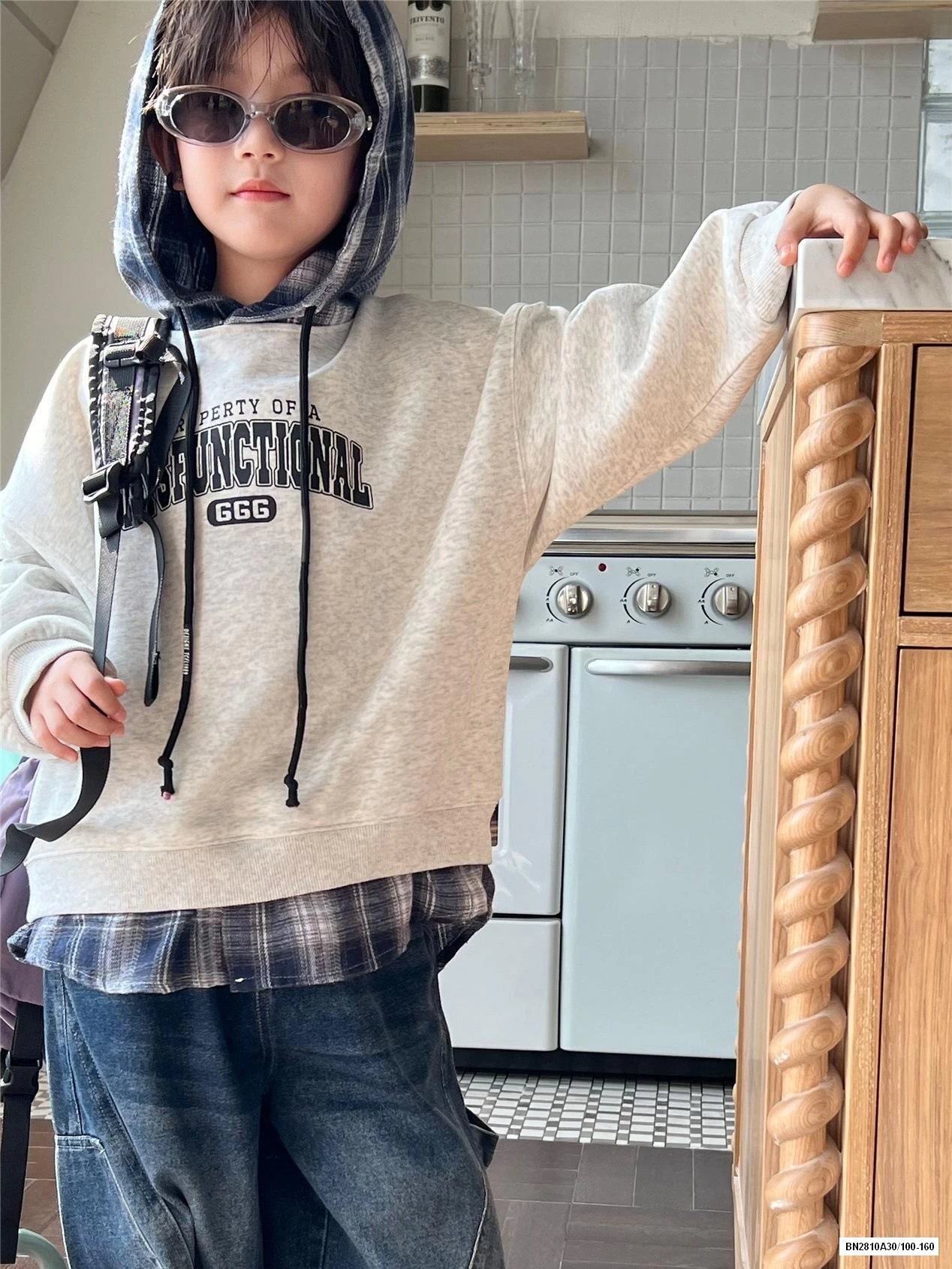 HOODIE NỈ GIẢ 2 LỚP CARO