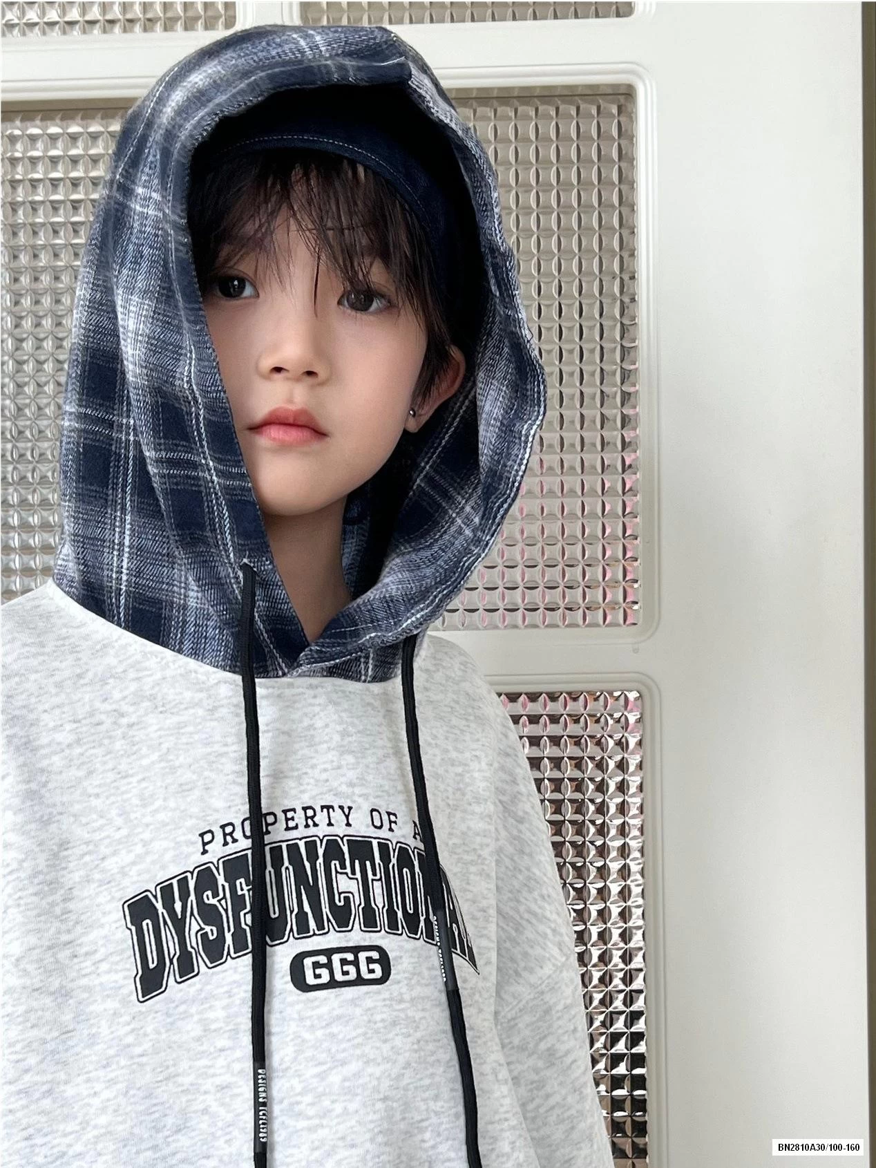 HOODIE NỈ GIẢ 2 LỚP CARO