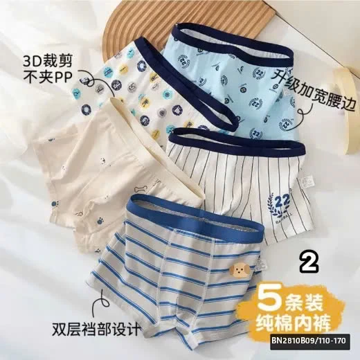 SET 5 QUẦN CHIP ĐÙI BÉ TRAI