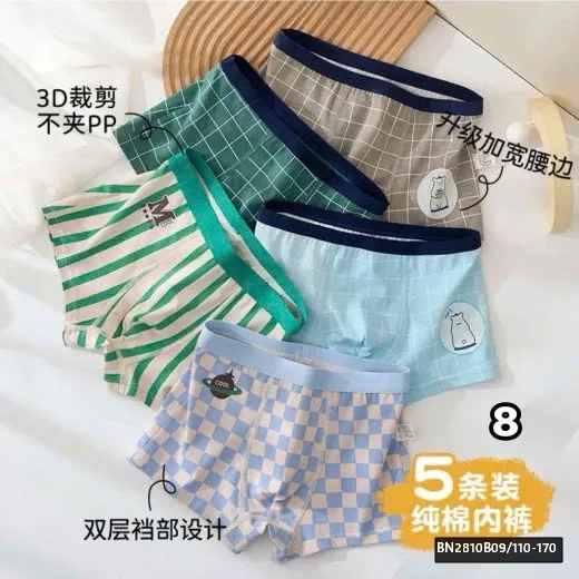 SET 5 QUẦN CHIP ĐÙI BÉ TRAI