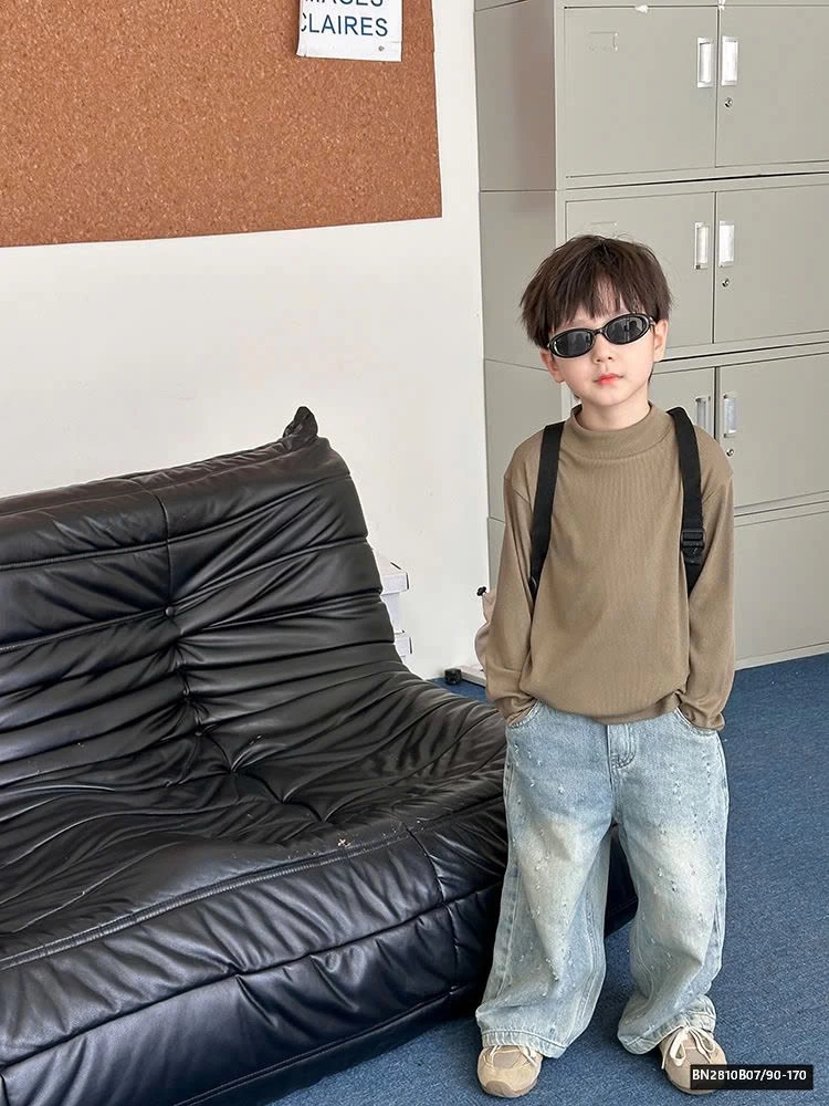 ÁO GIỮ NHIỆT TRƠN MÀU AMBB  24Y101