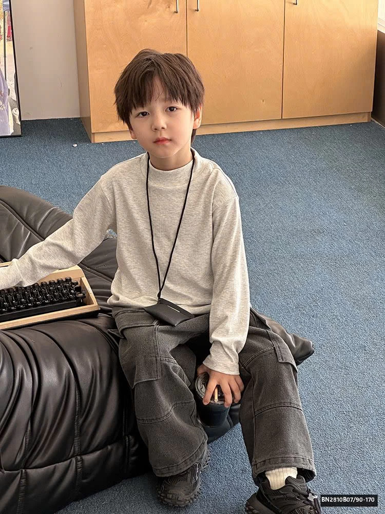 ÁO GIỮ NHIỆT TRƠN MÀU AMBB  24Y101