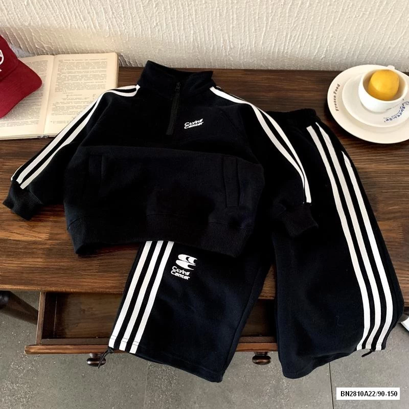 SÉT NỈ THỂ THAO PHỐI SỌC