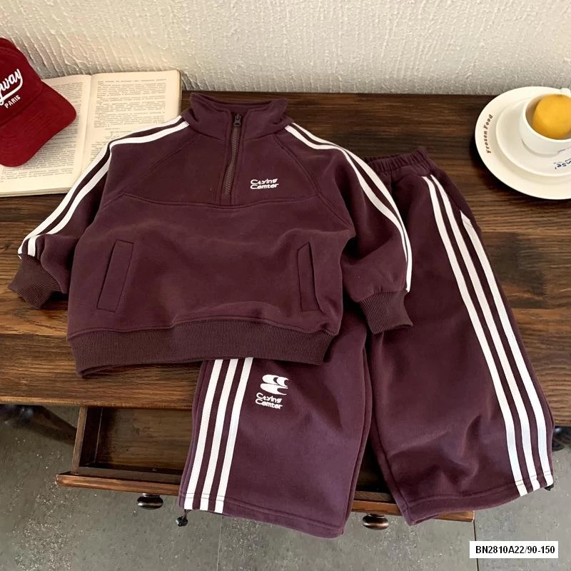 SÉT NỈ THỂ THAO PHỐI SỌC