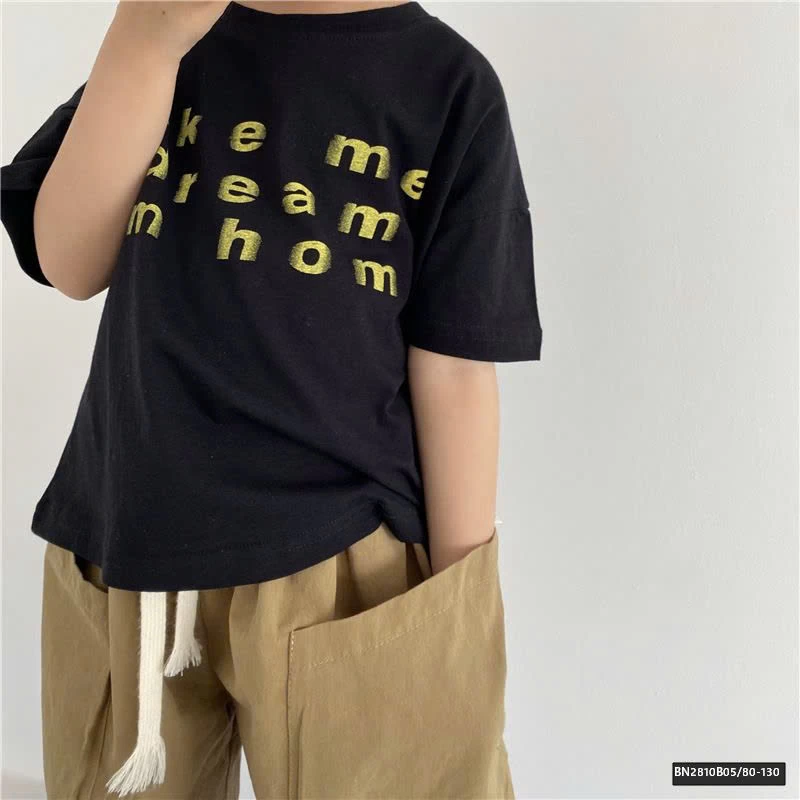 ÁO THUN NGĂN TAY IN CHỮ