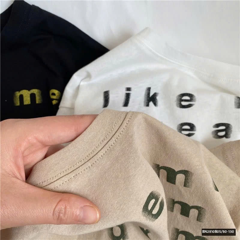 ÁO THUN NGĂN TAY IN CHỮ