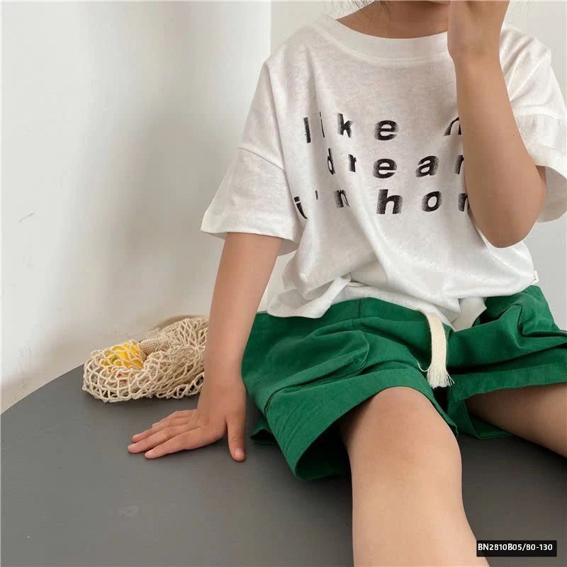 ÁO THUN NGĂN TAY IN CHỮ