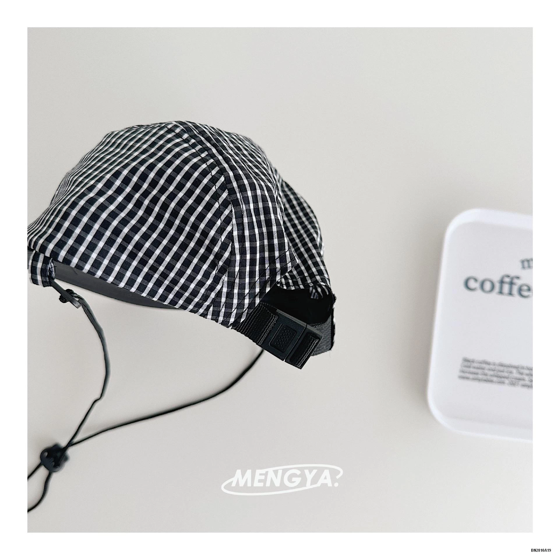 MŨ KẾT CARO TÁN RỘNG