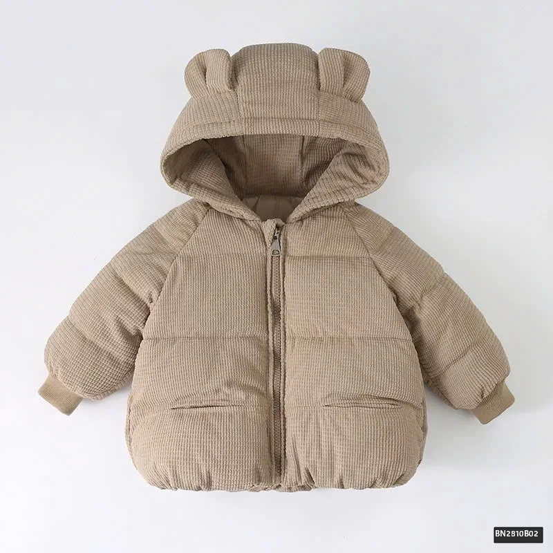 ÁO KHOÁC NHUNG TAI GẤU SZ NHÍ