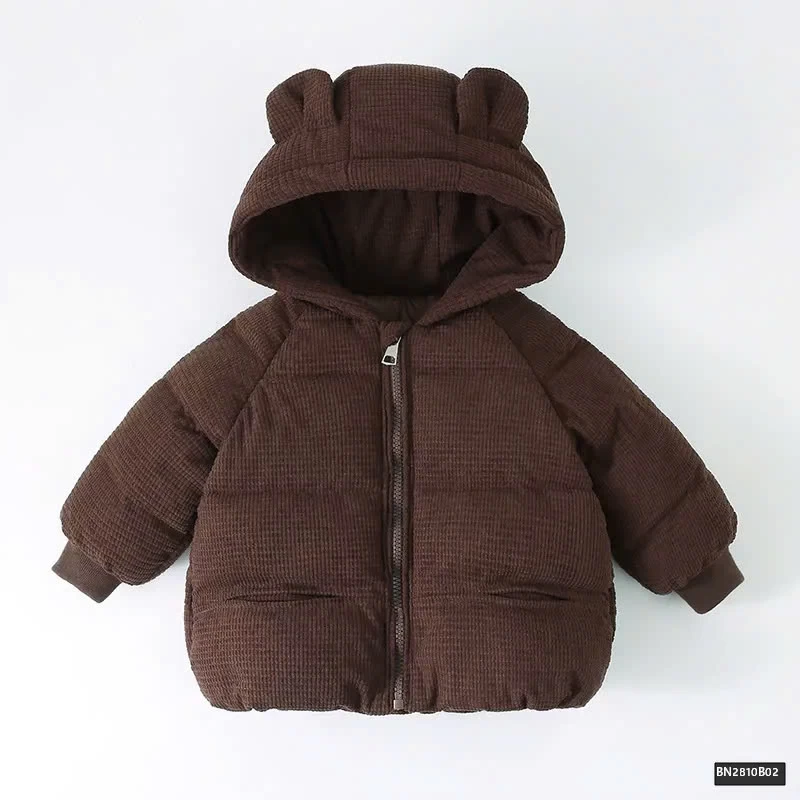 ÁO KHOÁC NHUNG TAI GẤU SZ NHÍ