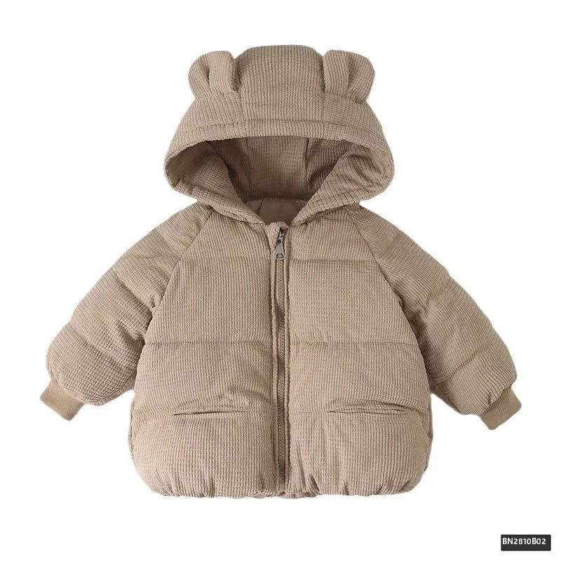 ÁO KHOÁC NHUNG TAI GẤU SZ NHÍ