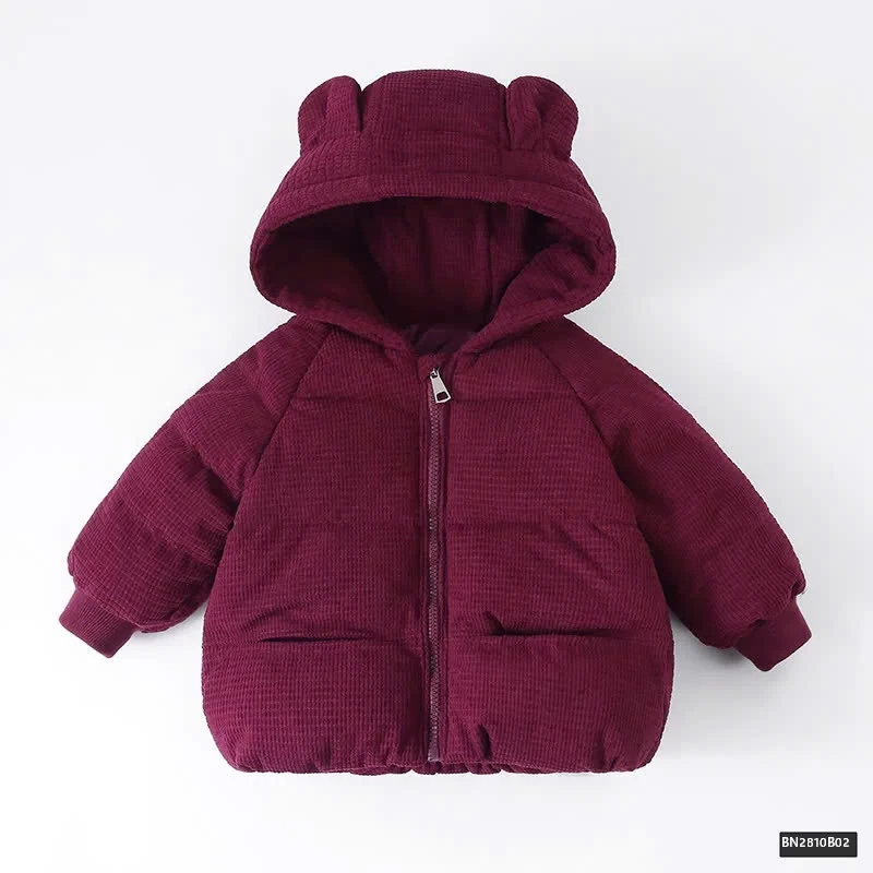 ÁO KHOÁC NHUNG TAI GẤU SZ NHÍ