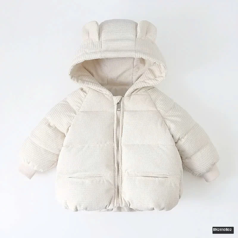 ÁO KHOÁC NHUNG TAI GẤU SZ NHÍ