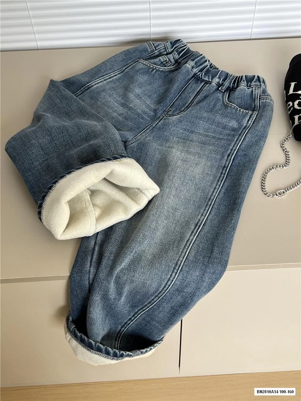 JEANS SUÔNG LÓT LÔNG SNIDOLS