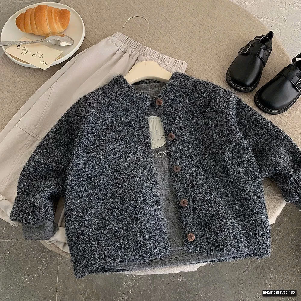 ÁO KHOÁC LEN LÔNG TRƠN MÀU