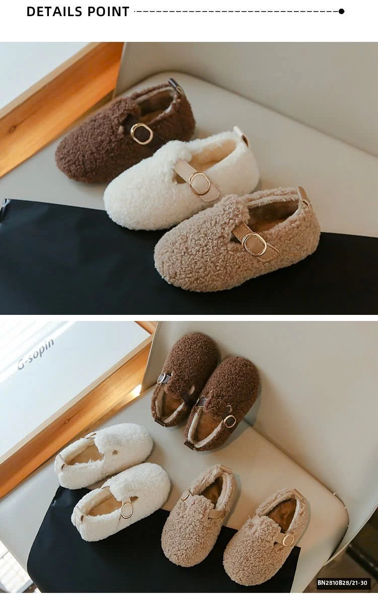 GIÀY LÔNG ẤM ÁP CHO BÉ