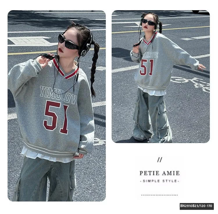 ÁO NỈ SỐ 51 DÁNG RỘNG