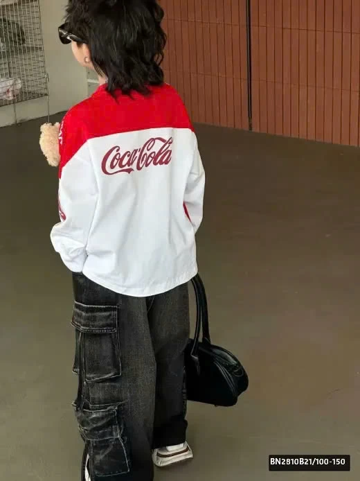 ÁO COCACOLA SỐ 13 GẮN GẤU