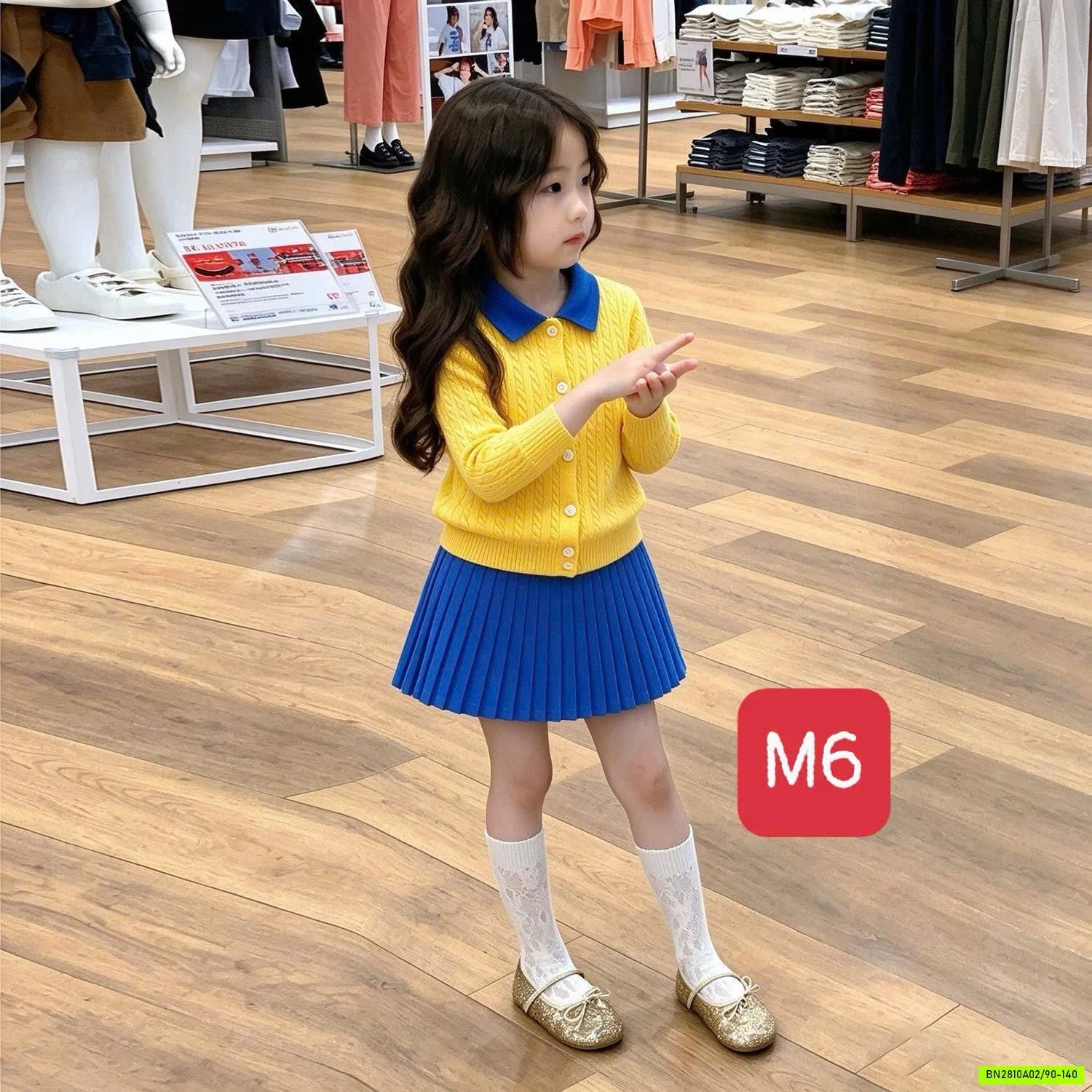 BST SÉT VÁY LEN XẾP LY