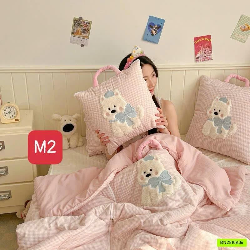 BỘ CHĂN GỐI 2IN1 MẪU MỚI