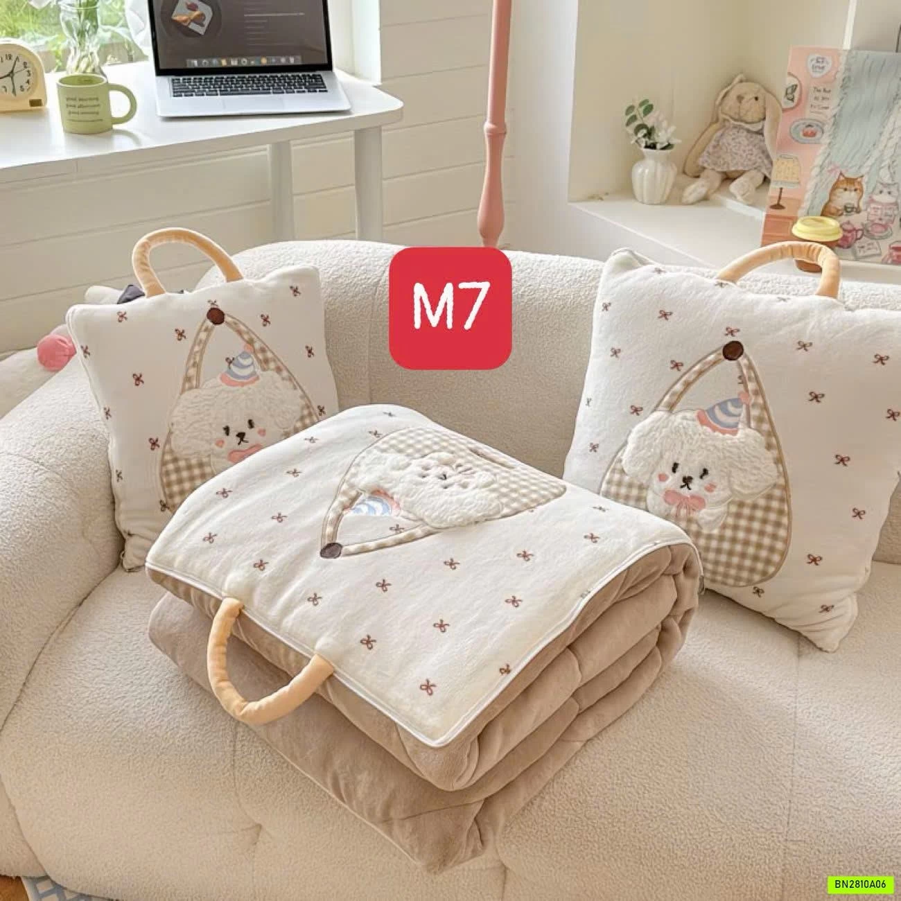 BỘ CHĂN GỐI 2IN1 MẪU MỚI