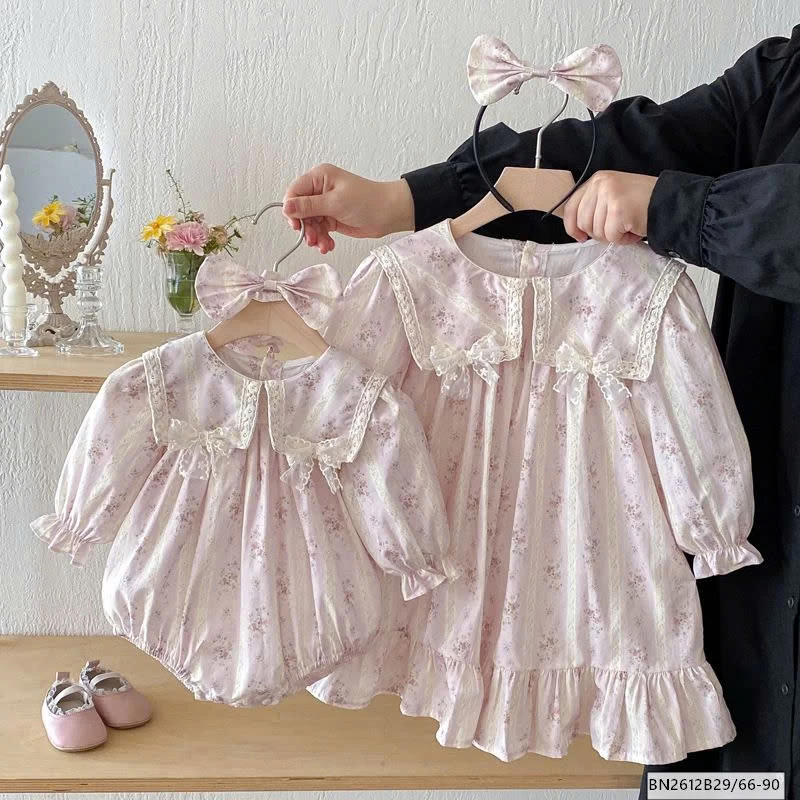 BODY, VÁY HOA  PHỐI REN