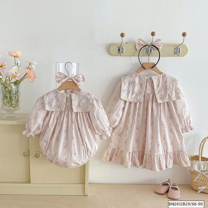 BODY, VÁY HOA  PHỐI REN