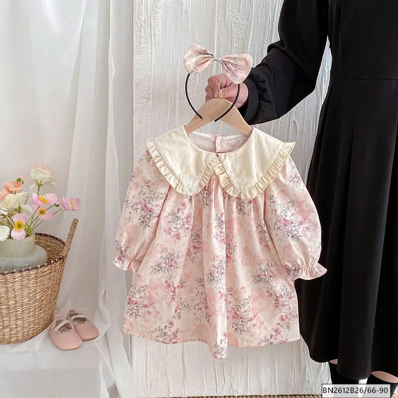 BODY, VÁY HOA NHÍ HỒNG