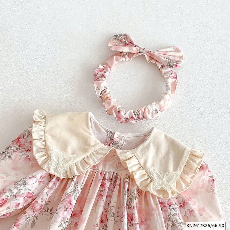 BODY, VÁY HOA NHÍ HỒNG