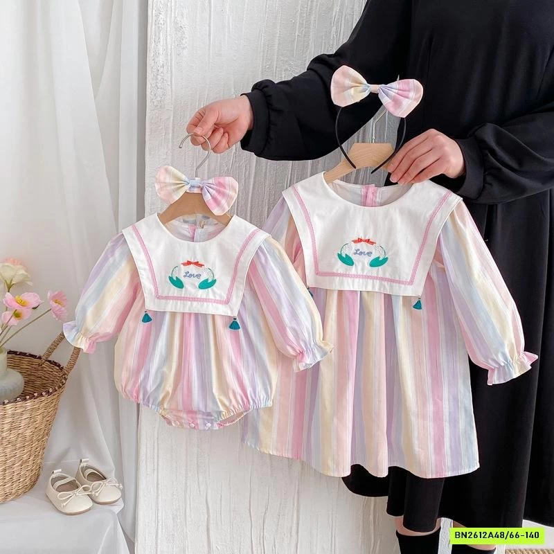 COUPLE BODY VÁY HOA NHÍ THÔ MỀM