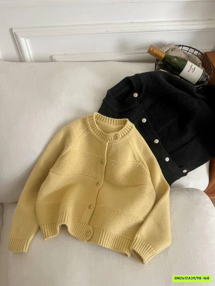 KHOÁC LEN DỆT CỔ TRỤ 25H164 AMBB