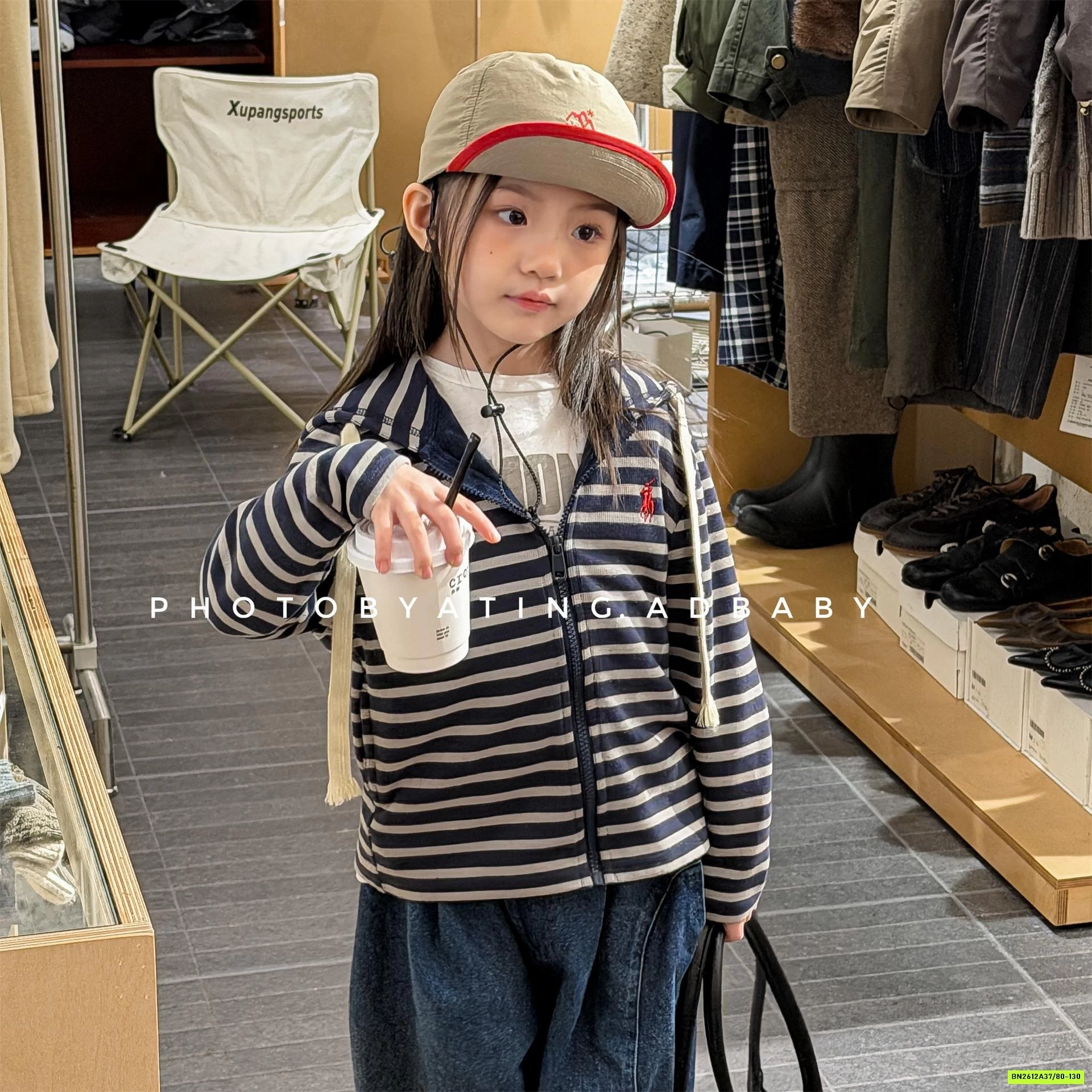 KHOÁC COTTON LIỀN MŨ ADBABY