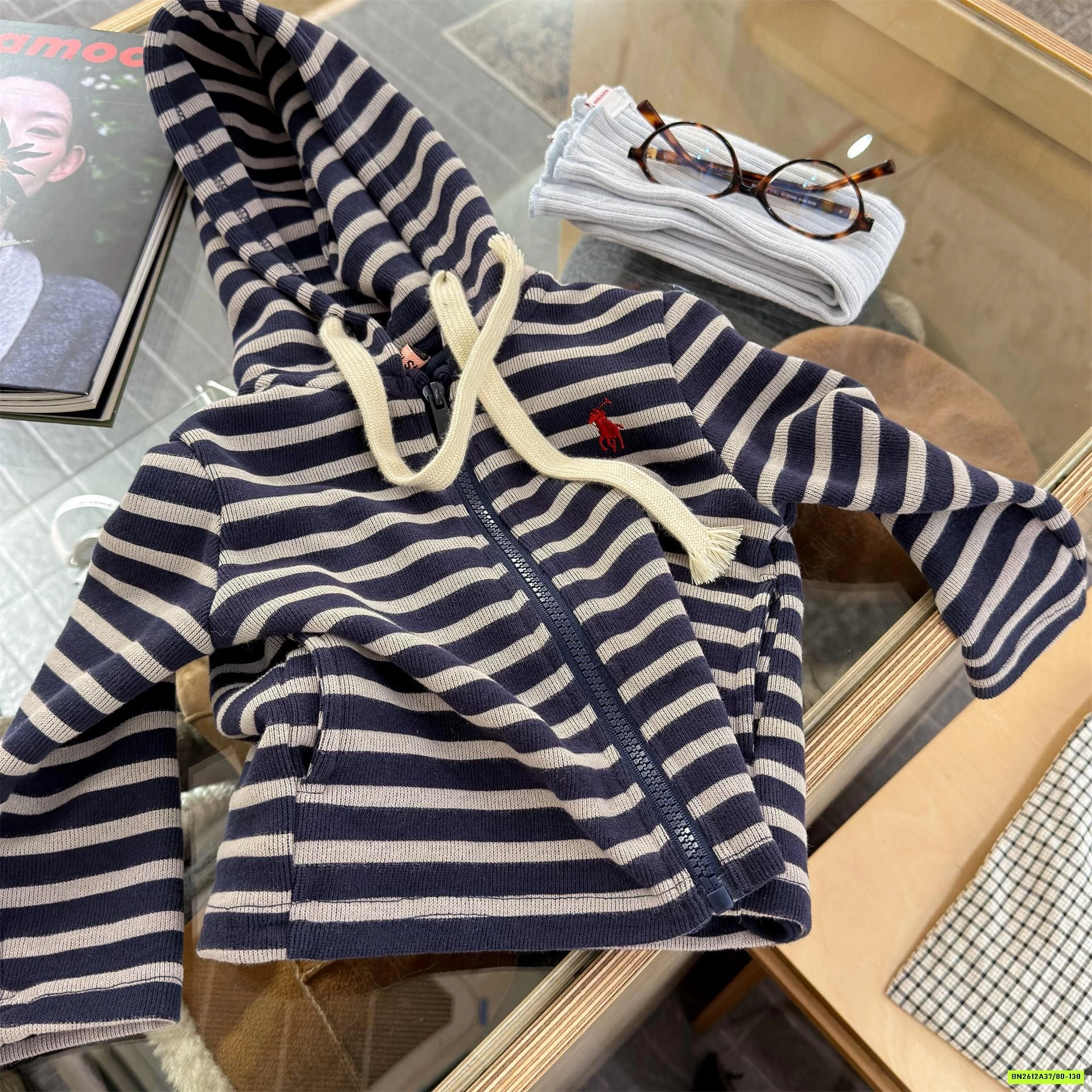 KHOÁC COTTON LIỀN MŨ ADBABY
