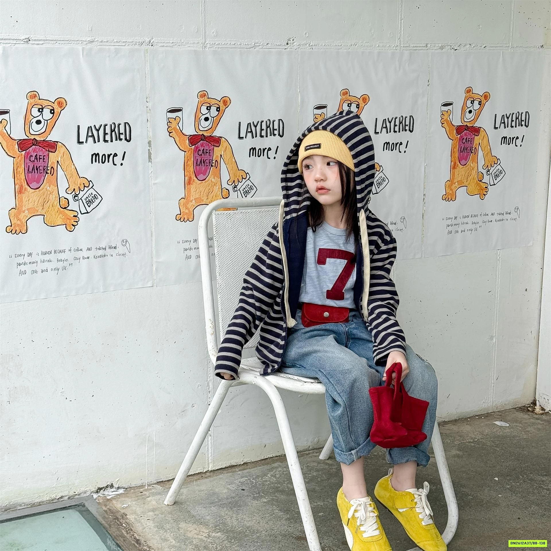 KHOÁC COTTON LIỀN MŨ ADBABY