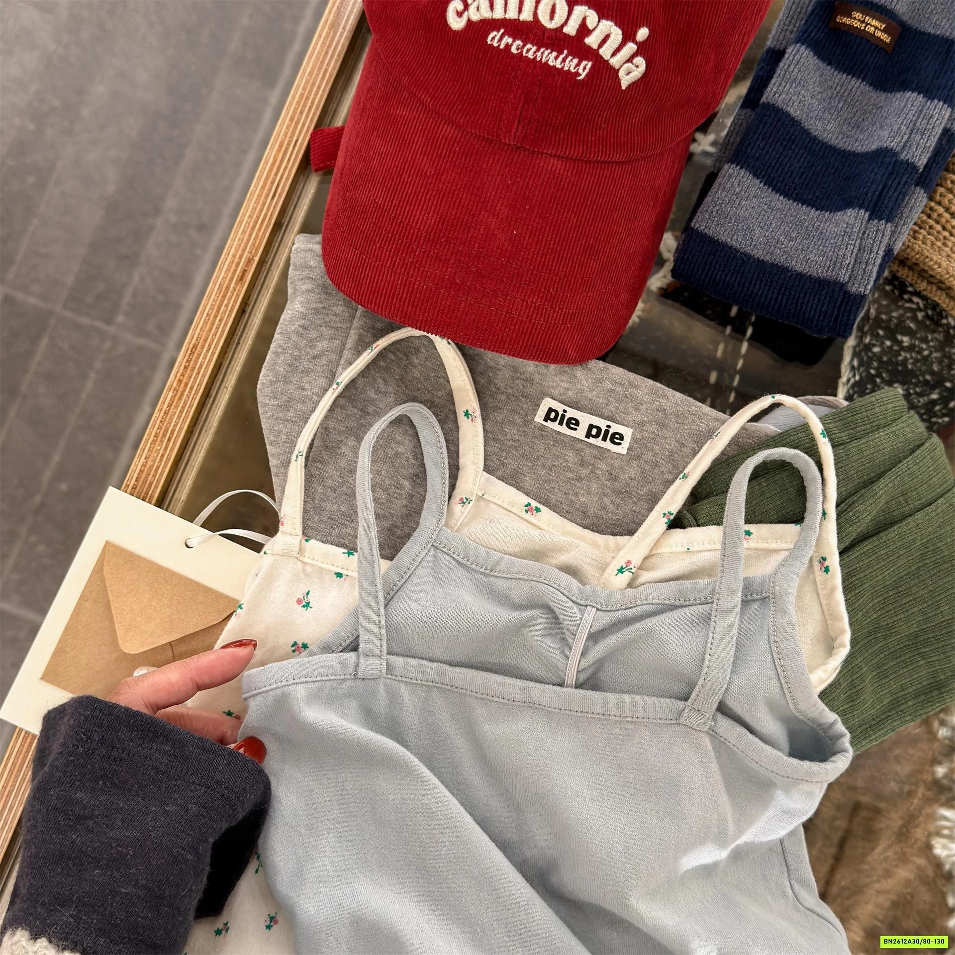 ÁO 2 DÂY VIỀN BÈO ADBABY