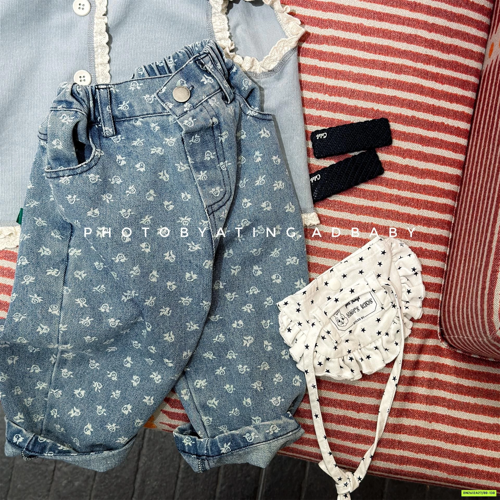 JEANS BAGGY HOA NHÍ ADBABY