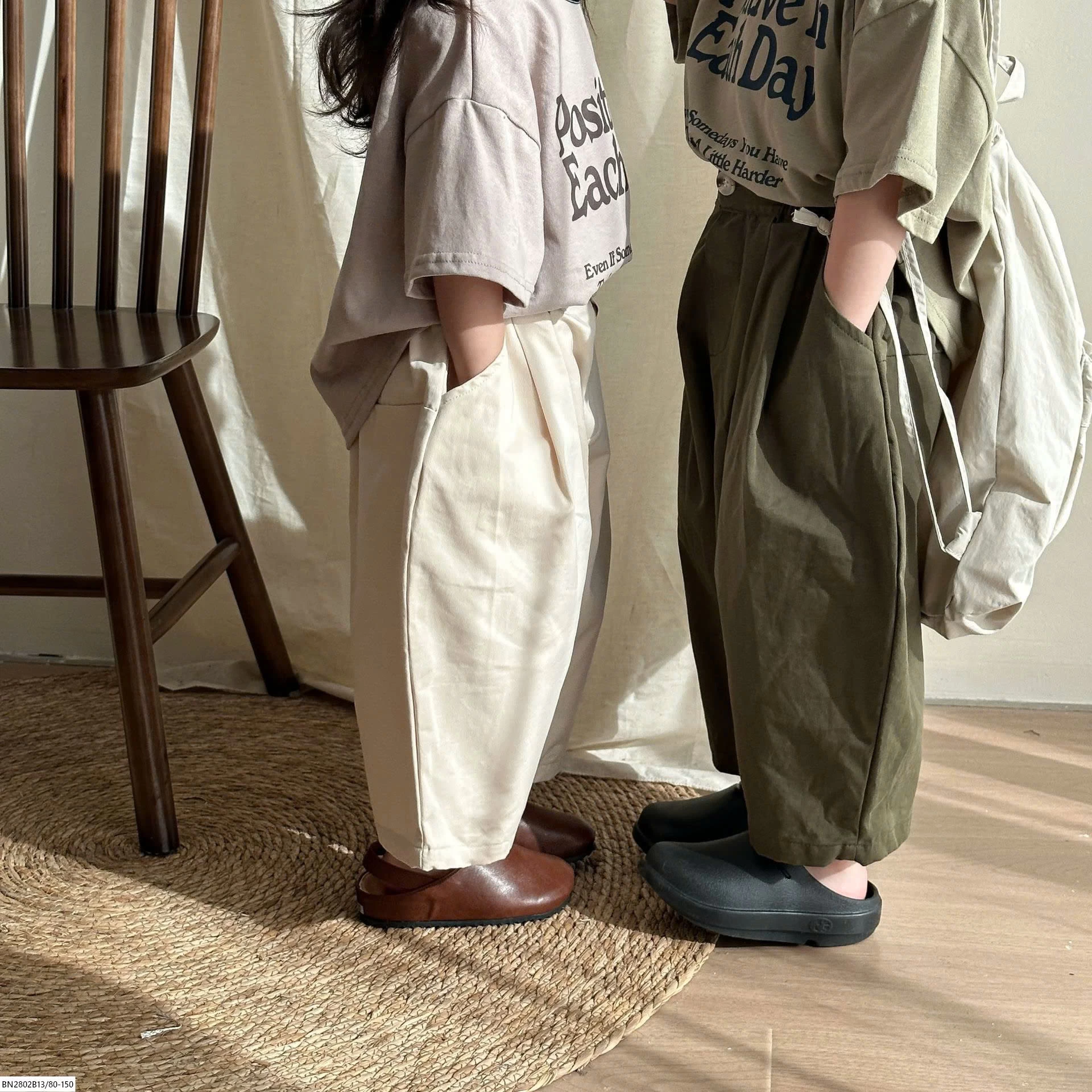 QUẦN KAKI DÁNG BOMBER