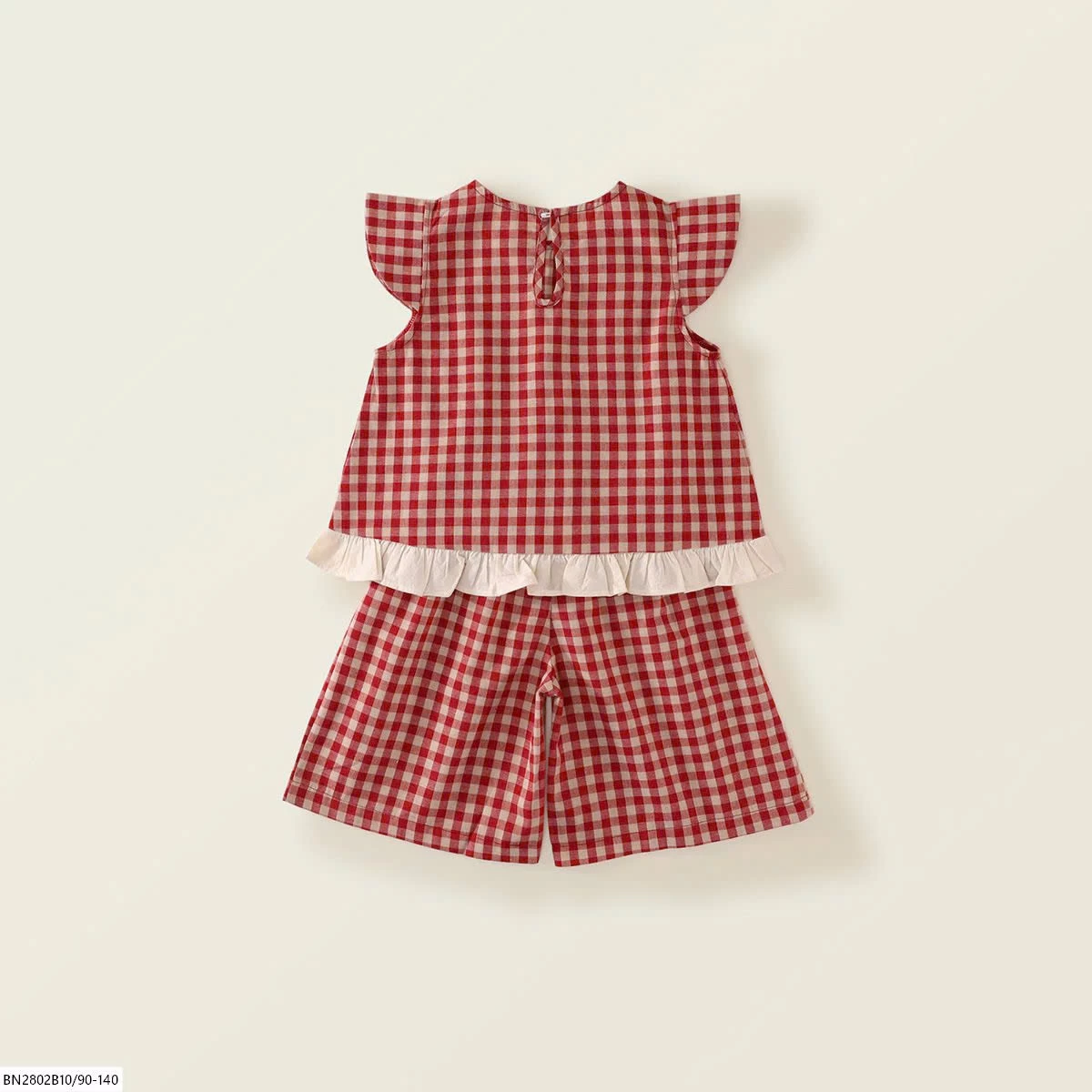 BỘ  CARO ĐỎ BÉ GÁI