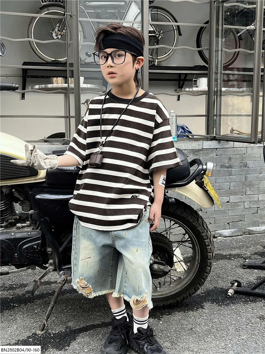 ÁO THUN KẺ NGANG SNIDOL