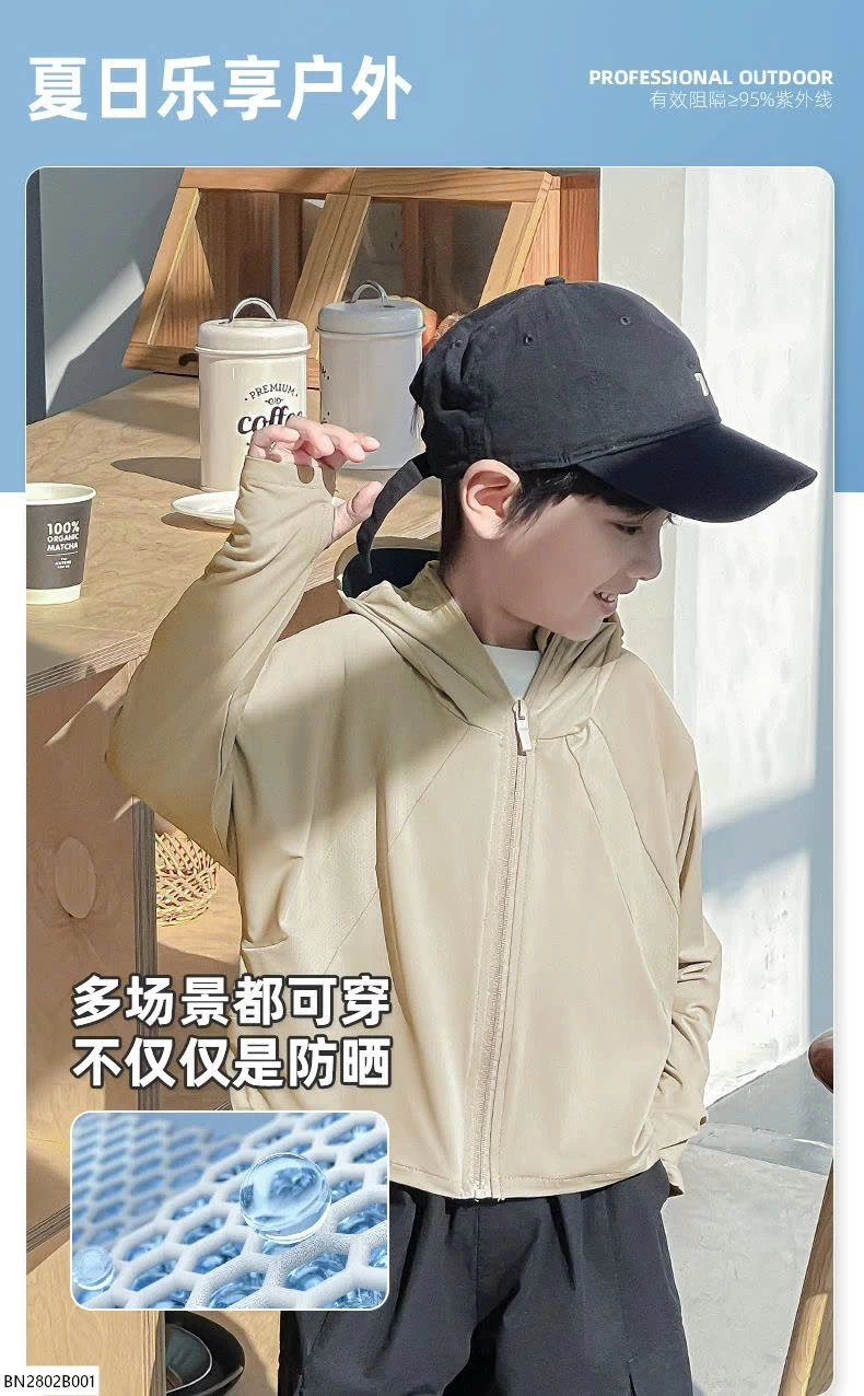 ÁO CHỐNG NĂNG CHO BÉ VÀ MẸ