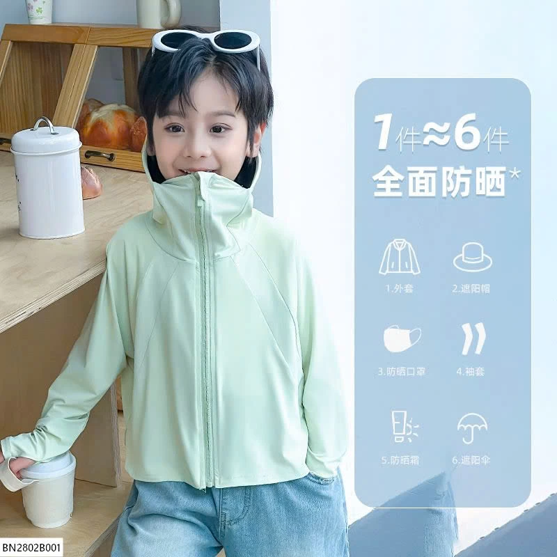 ÁO CHỐNG NĂNG CHO BÉ VÀ MẸ