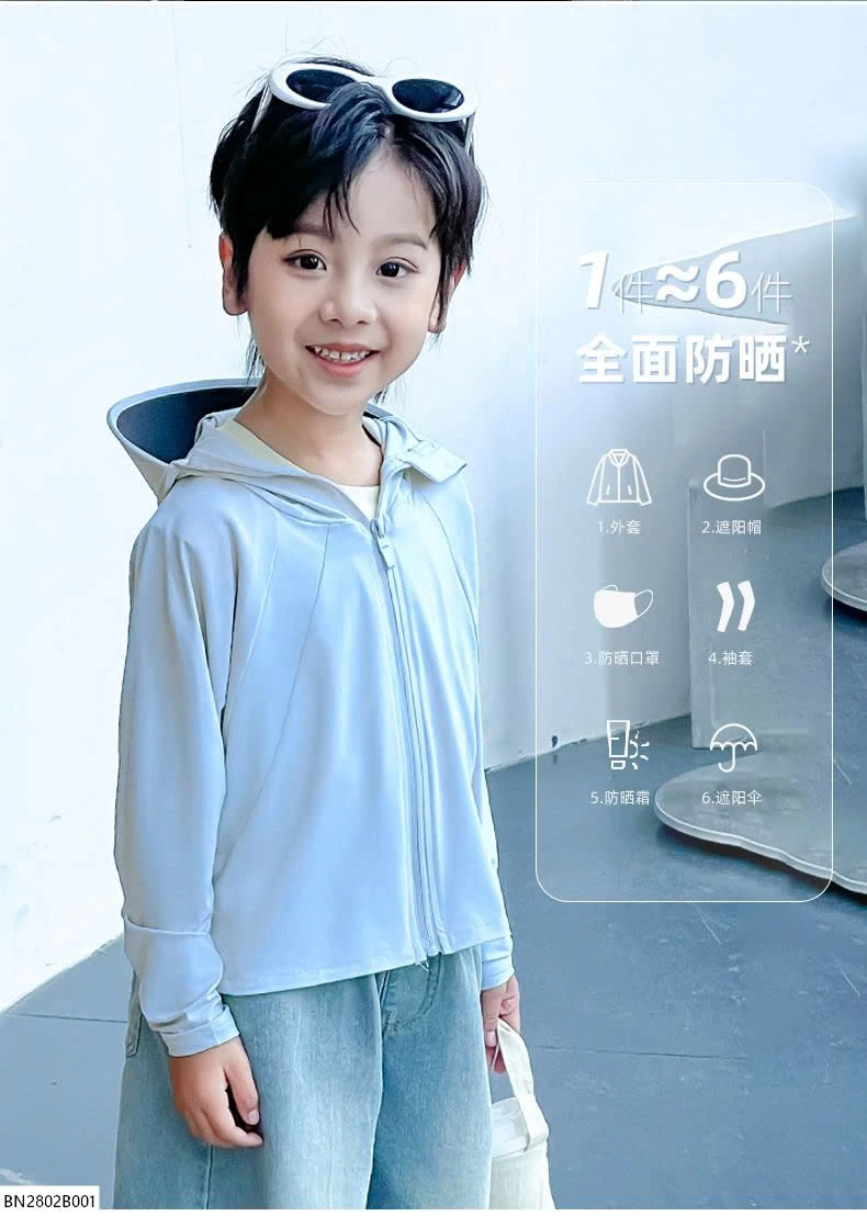 ÁO CHỐNG NĂNG CHO BÉ VÀ MẸ