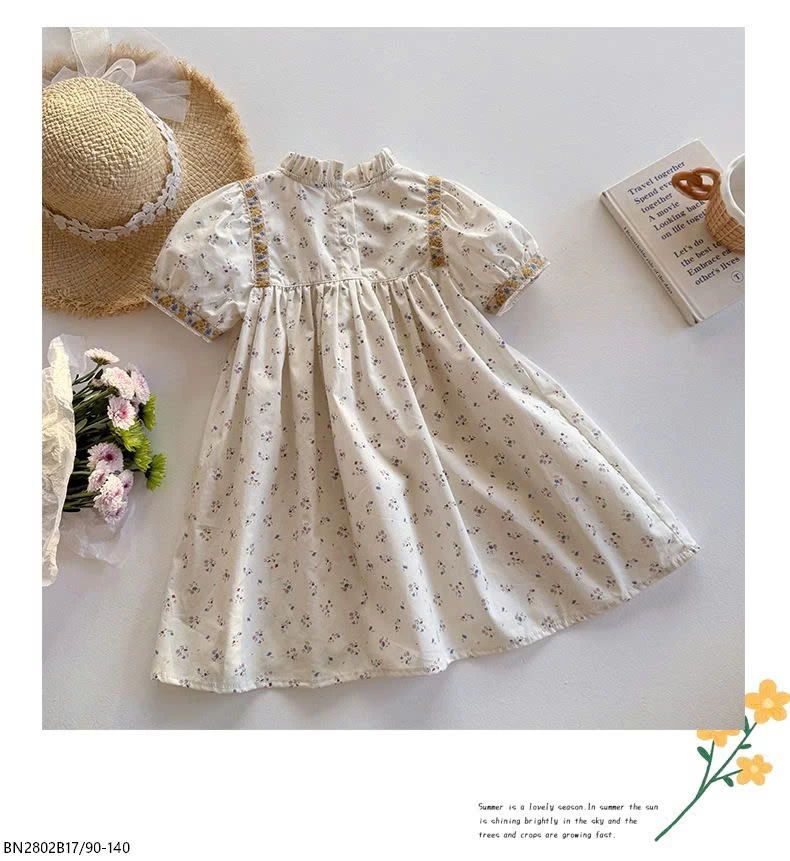 ĐẦM BABYDOLL HOA NHÍ CHUN NGỰC