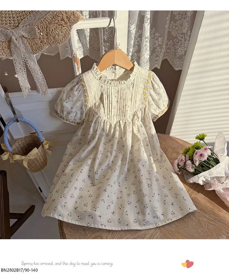 ĐẦM BABYDOLL HOA NHÍ CHUN NGỰC