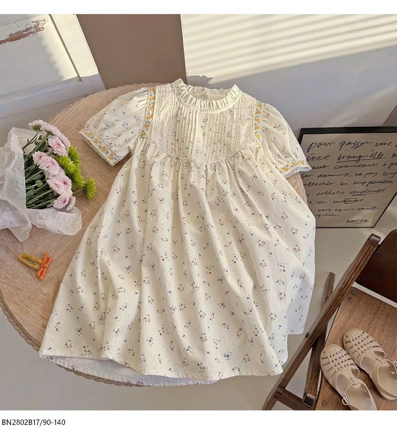 ĐẦM BABYDOLL HOA NHÍ CHUN NGỰC