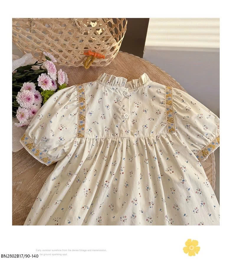 ĐẦM BABYDOLL HOA NHÍ CHUN NGỰC