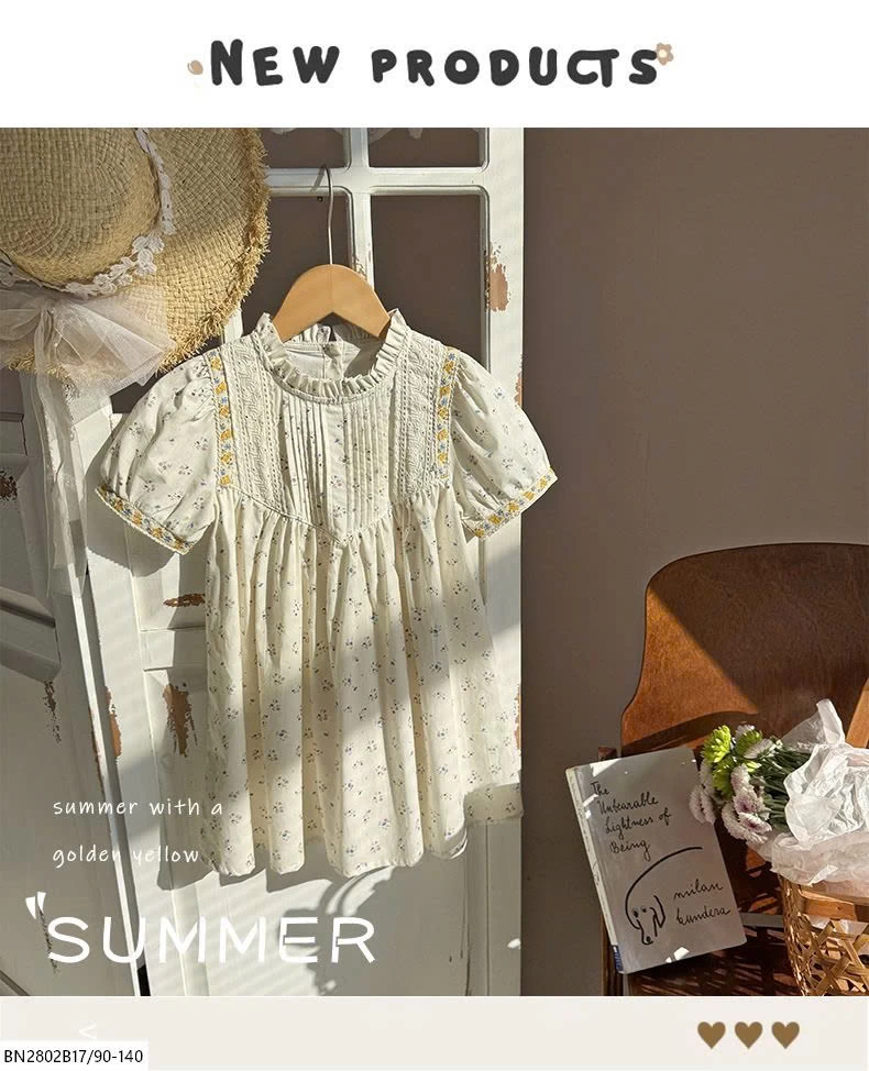 ĐẦM BABYDOLL HOA NHÍ CHUN NGỰC