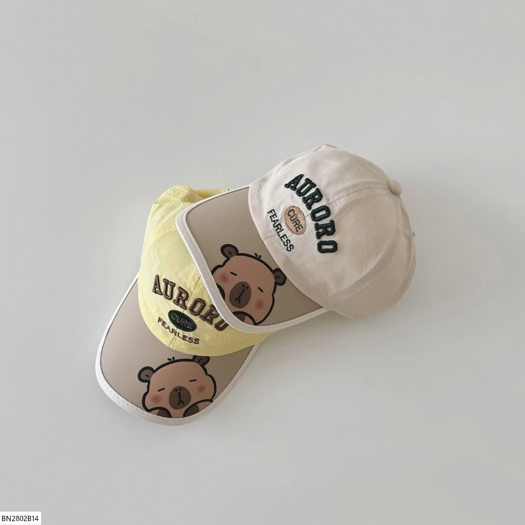 MŨ LƯỠI TRAI CAPYBARA